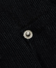 WORK V NECK BUTTON CORDUROY×DOWN VEST