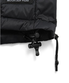 MOUNTAIN HI-NECK W-ZIP LIGHT DOWN VEST (800FP)