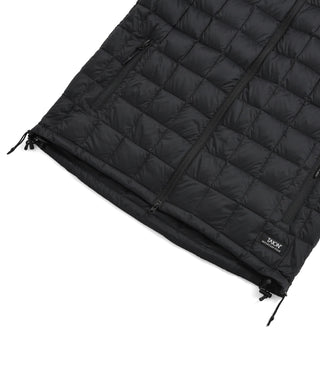 MOUNTAIN HI-NECK W-ZIP LIGHT DOWN VEST (800FP)