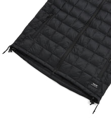 MOUNTAIN HI-NECK W-ZIP LIGHT DOWN VEST (800FP)