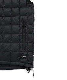 MOUNTAIN HI-NECK W-ZIP LIGHT DOWN VEST (800FP)