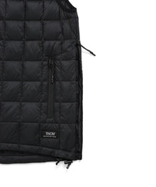 MOUNTAIN HI-NECK W-ZIP LIGHT DOWN VEST (800FP)