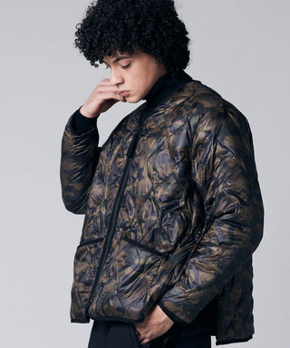 PRINT CAMO／Model Height 180cm／Wearing Size M