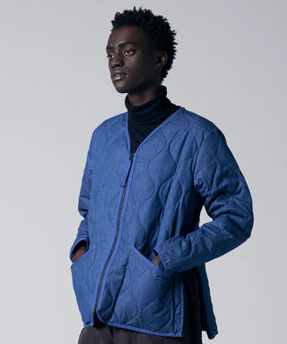 BLUE DENIM／Model Height 184cm／Wearing Size M