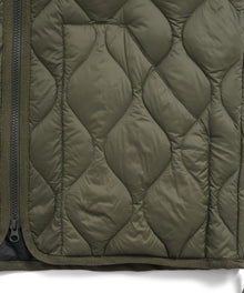 MILITARY HI NECK W-ZIP DOWN JKT (Soft Shell)