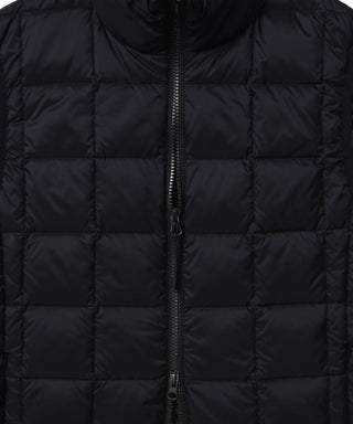 HI NECK KNIT/DOWN JACKET