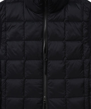 HI NECK KNIT/DOWN JACKET