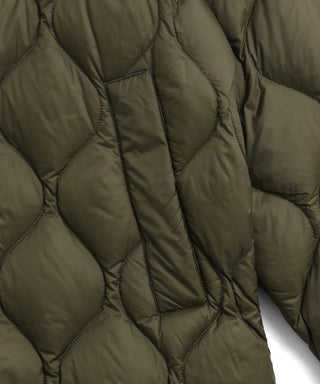 MILITARY OVER SIZE CREW NECK LONG DOWN JKT