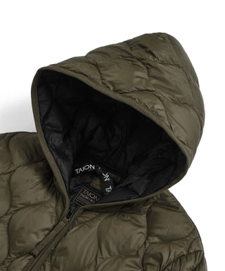MILITARY HOOD W-ZIP DOWN JKT （SOFT SHELL）