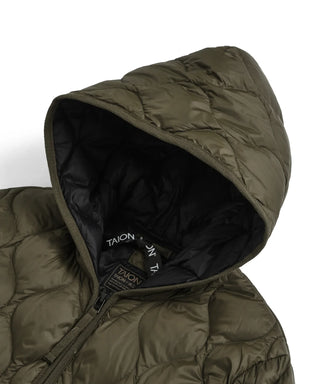 MILITARY HOOD W-ZIP DOWN JKT (Soft Shell)