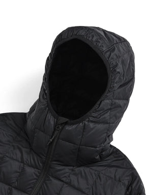 MOUNTAIN W-ZIP PULL-OVER LIGHT DOWN HOODIE (800FP)