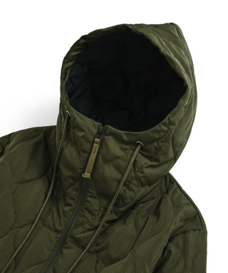 MILITARY W-ZIP DOWN HOODIE