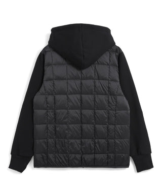 W-ZIP FRONT DOWN HOODIE＋SWEATS SLEEVE