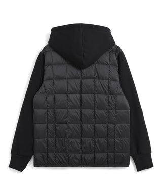 W-ZIP FRONT DOWN HOODIE＋SWEATS SLEEVE