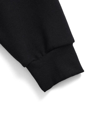Sleeves made with sweatshirt fabric