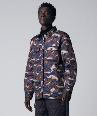 PRINT CAMO／Model Height 184cm／Wearing Size M