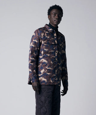 PRINT CAMO／Model Height 184cm／Wearing Size M