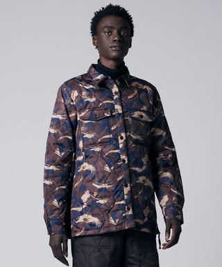 PRINT CAMO／Model Height 184cm／Wearing Size M