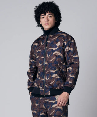PRINT CAMO／Model Height 180cm／Wearing Size M
