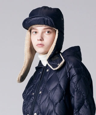 D.NAVY×BEIGE／ONE SIZE