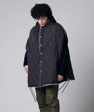 BLACK×CREAM／Model Height 180cm／Wearing Size M