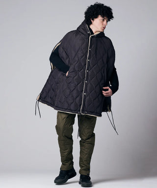 BLACK×CREAM／Model Height 180cm／Wearing Size M