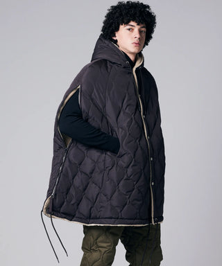 BLACK×CREAM／Model Height 180cm／Wearing Size M