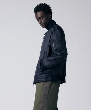 PURPLE×BK／Model Height 184cm／Wearing Size M