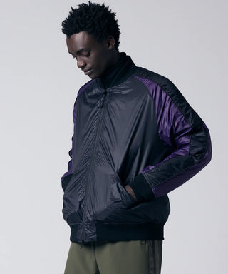 BK/OFF×BK/D.PURPLE／Model Height 184cm／Wearing Size M