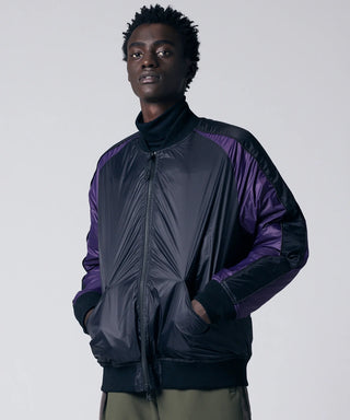 BK/OFF×BK/D.PURPLE／Model Height 184cm／Wearing Size M