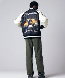 BK/OFF×BK/D.PURPLE／Model Height 184cm／Wearing Size M