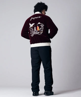 D.BURGUNDY×D.NVY／Model Height 180m／Wearing Size M
