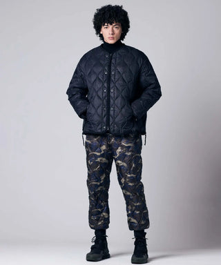 MILITARY M65 LINER W-ZIP SHORT DOWN JKT （SOFT SHELL）