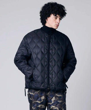 MILITARY M65 LINER W-ZIP SHORT DOWN JKT （SOFT SHELL）