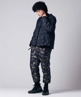 MILITARY M65 LINER W-ZIP SHORT DOWN JKT （SOFT SHELL）