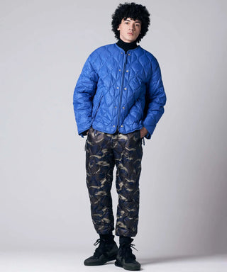 MILITARY M65 LINER W-ZIP SHORT DOWN JKT （SOFT SHELL）