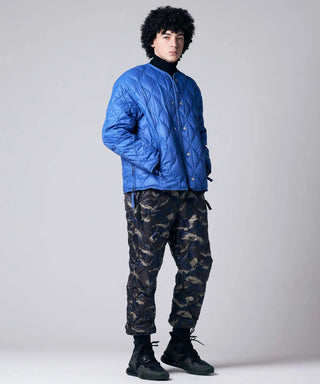MILITARY M65 LINER W-ZIP SHORT DOWN JKT （SOFT SHELL）
