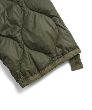 MILITARY W-ZIP HOOD DOWN JKT  （SOFT SHELL）