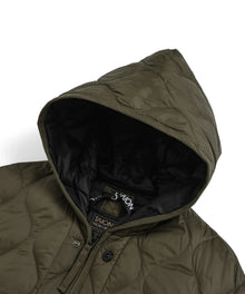 MILITARY W-ZIP HOOD DOWN JKT（Soft Shell）