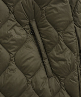 MILITARY W-ZIP HOOD DOWN JKT  （SOFT SHELL）