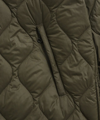 MILITARY W-ZIP HOOD DOWN JKT（Soft Shell）
