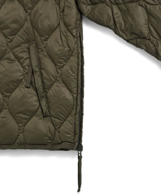 MILITARY W-ZIP HOOD DOWN JKT（Soft Shell）