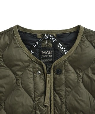 MILITARY M65 LINER W-ZIP SHORT DOWN JKT （SOFT SHELL）