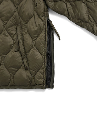 MILITARY M65 LINER W-ZIP SHORT DOWN JKT （SOFT SHELL）