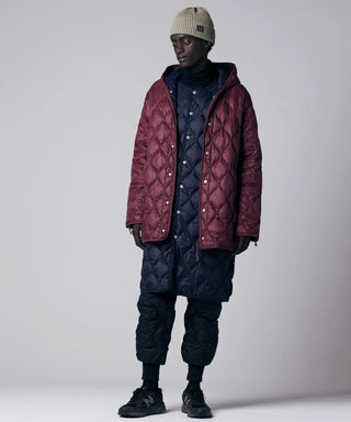 MILITARY W-ZIP HOOD DOWN JKT  （SOFT SHELL）