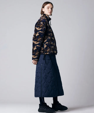 BLACK×CAMO PRINT（BOA SIDE）／Model Height 171cm／Wearing Size XS