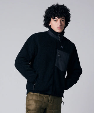 D.NAVY×BEIGE／Model Height 180cm／Wearing Size M