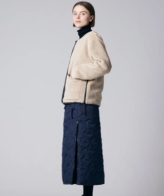 D.CHOCO×BEIGE／Model Height 171cm／Wearing Size XS