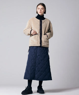 D.CHOCO×BEIGE／Model Height 171cm／Wearing Size XS