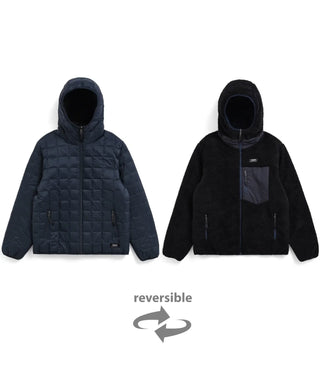 ”DOWN × BOA”REVERSIBLE HOODIE